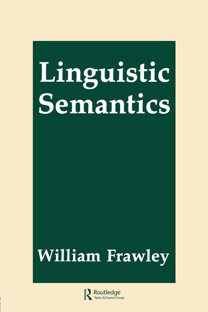 Linguistic Semantics
