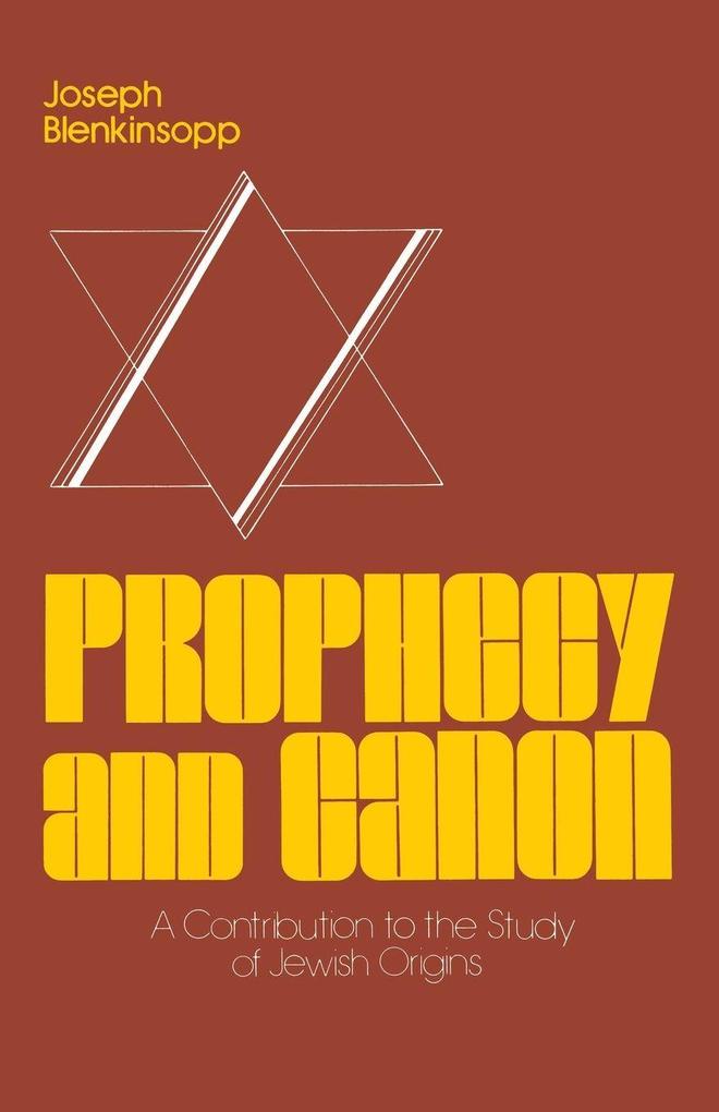 Prophecy and Canon