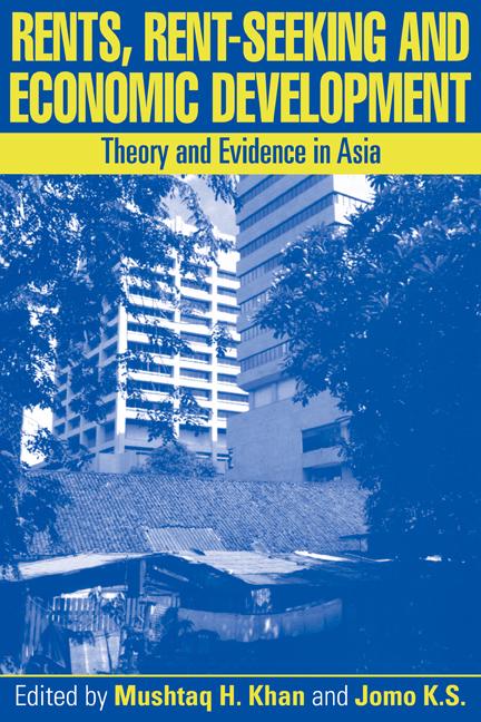 Rents Rent-Seeking and Economic Development