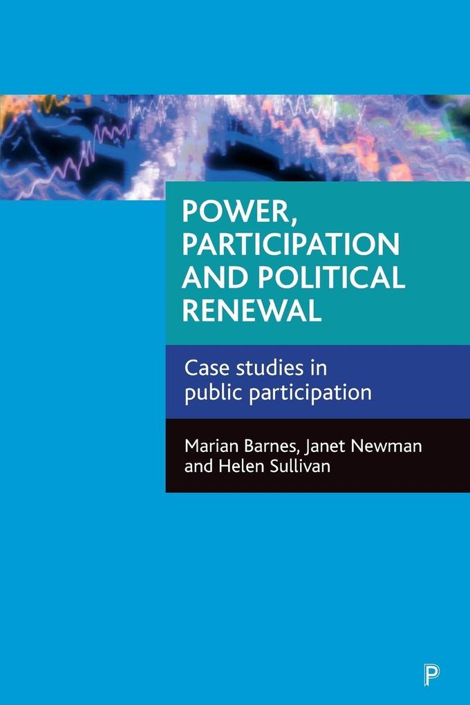 Power participation and political renewal