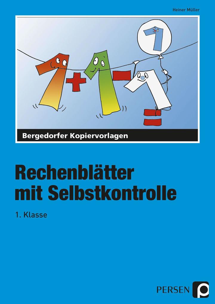 Persen Verlag I.d. Aap Rechenblätter Mit Selbstkontrolle - 1. Klasse - Bild 5