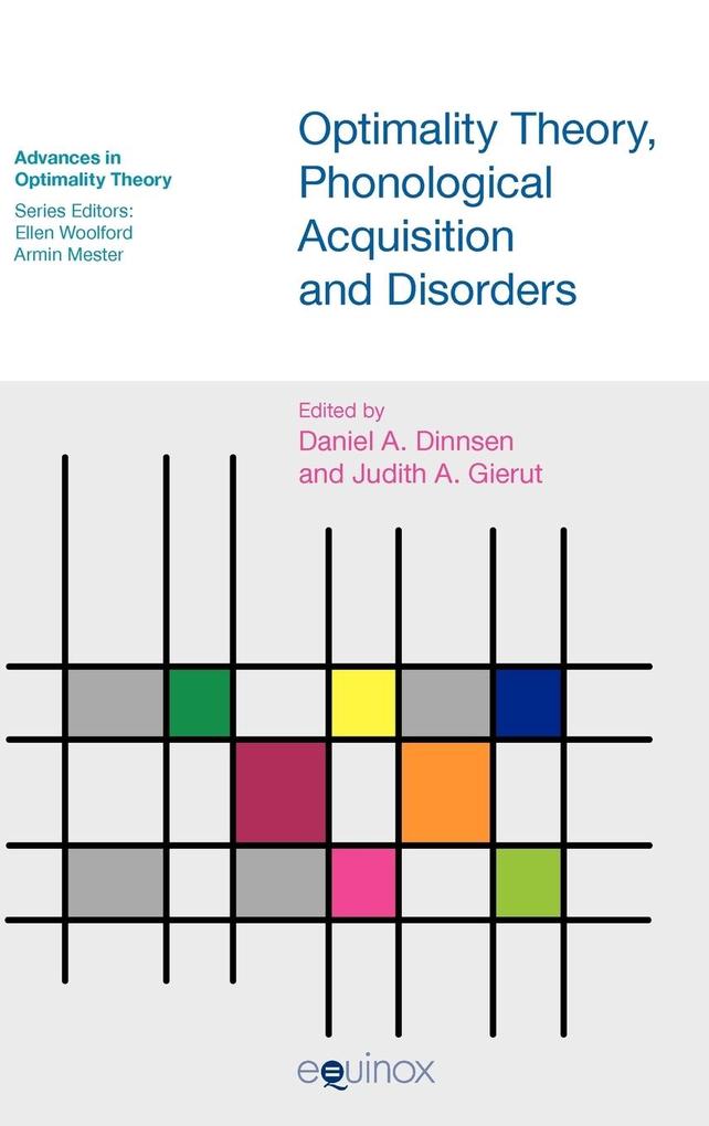 Optimality Theory Phonological Acquisition and Disorders