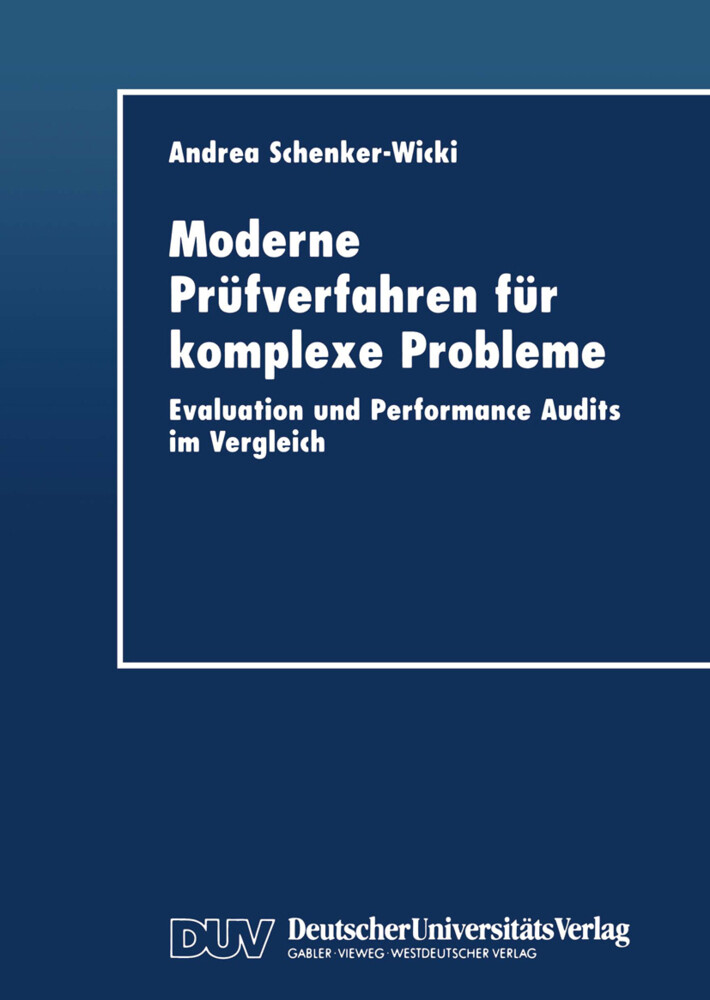 Moderne Prüfverfahren für komplexe Probleme - Andrea Schenker-Wicki