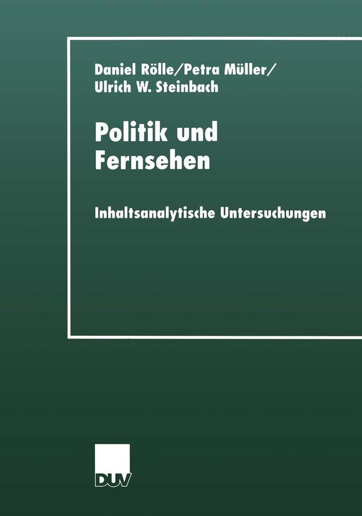 Politik und Fernsehen