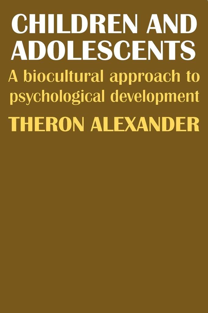 Children and Adolescents