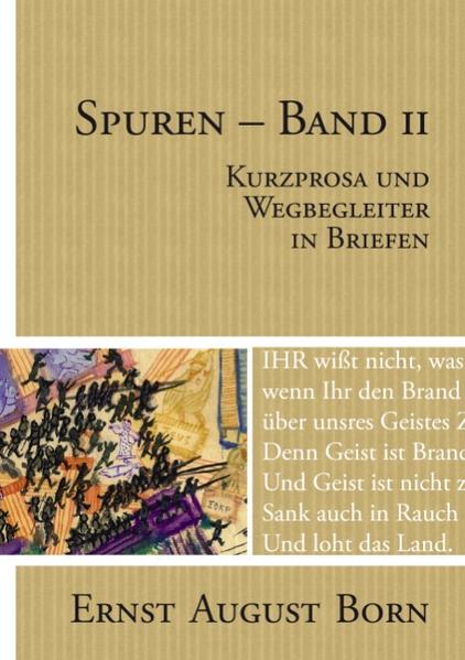Spuren - Band 2 - Ernst A Born/ Ernst August Born