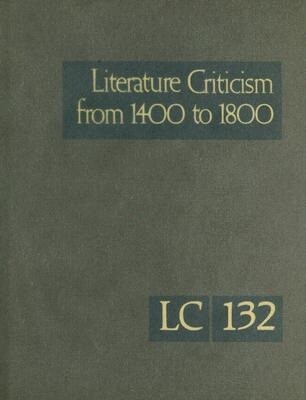 Literature Criticism from 1400 to 1800 - Gale Research Inc