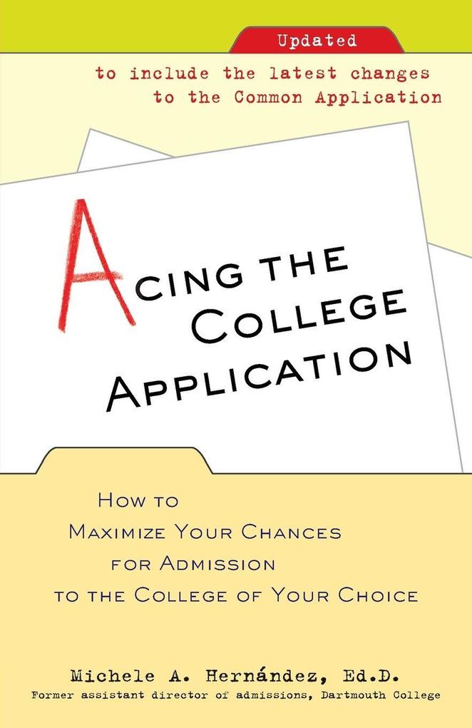 Acing the College Application