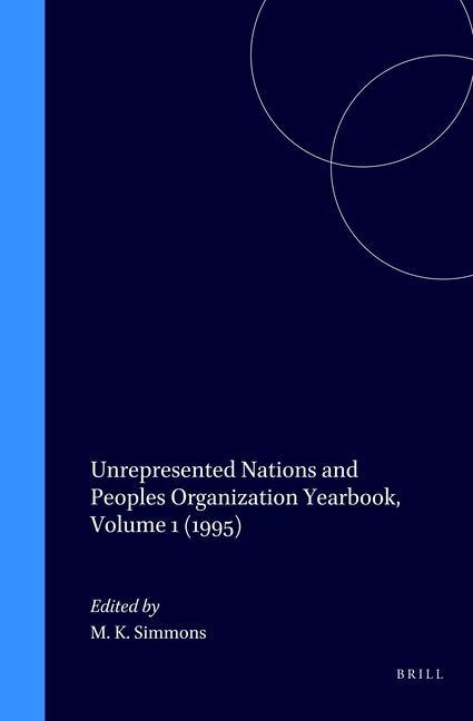 Unrepresented Nations and Peoples Organization Yearbook Volume 1 (1995)