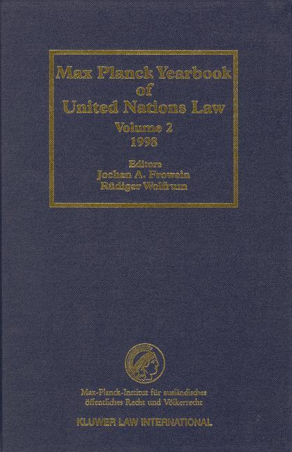 Max Planck Yearbook of United Nations Law Volume 2 (1998) - Max Planck