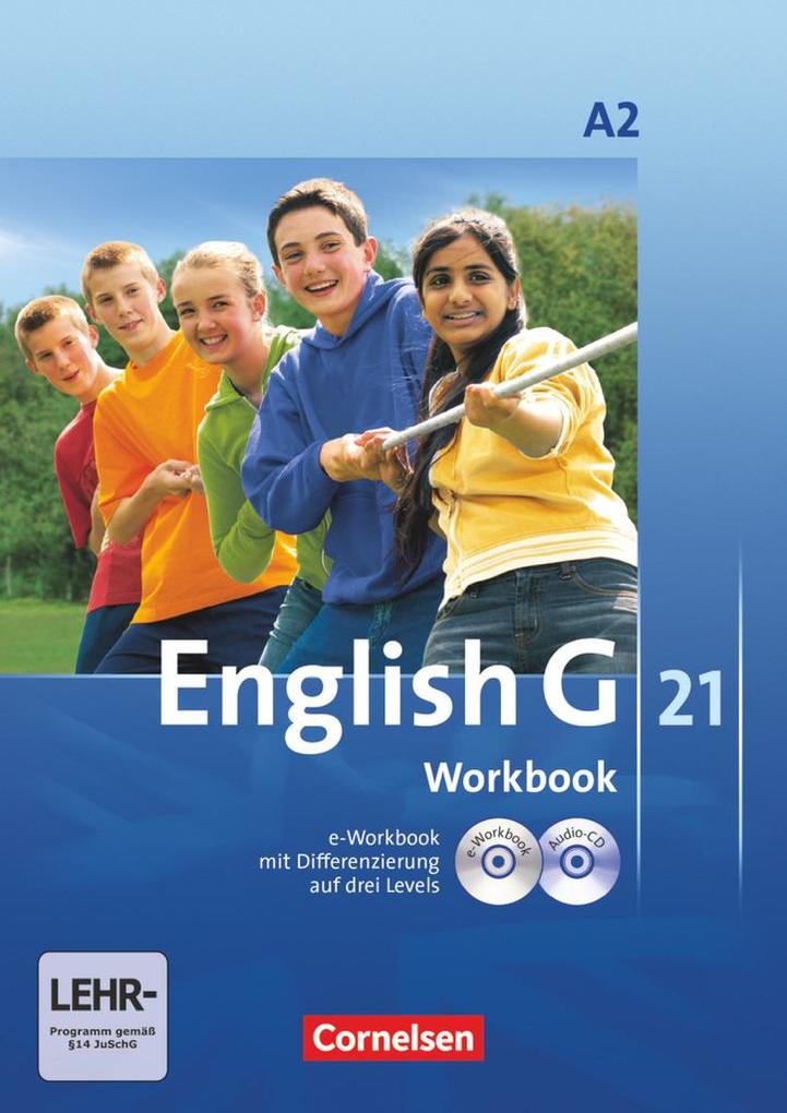 English G 21. Ausgabe A 2. Workbook mit CD-ROM (e-Workbook) und Audios Online - Jennifer Seidl