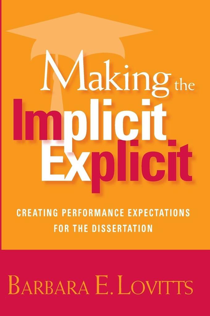 Making the Implicit Explicit