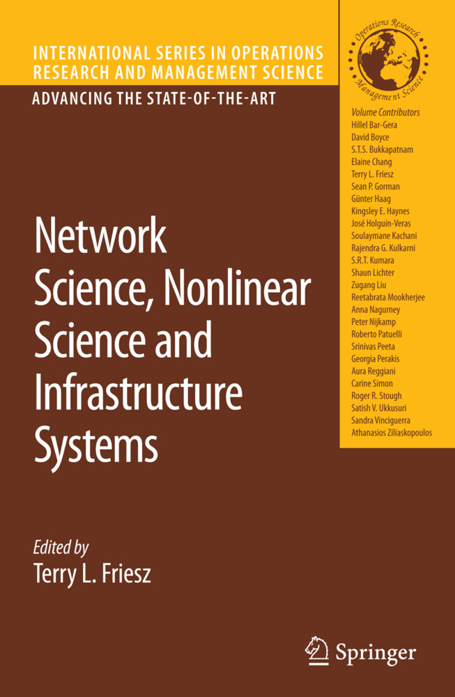 Network Science Nonlinear Science and Infrastructure Systems
