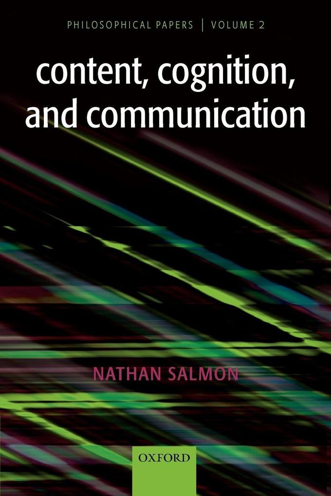 Content Cognition and Communication