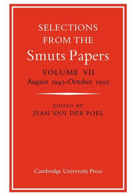 Selections from the Smuts Papers
