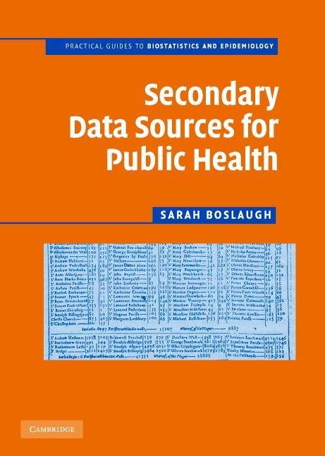 Secondary Data Sources for Pub Hlth