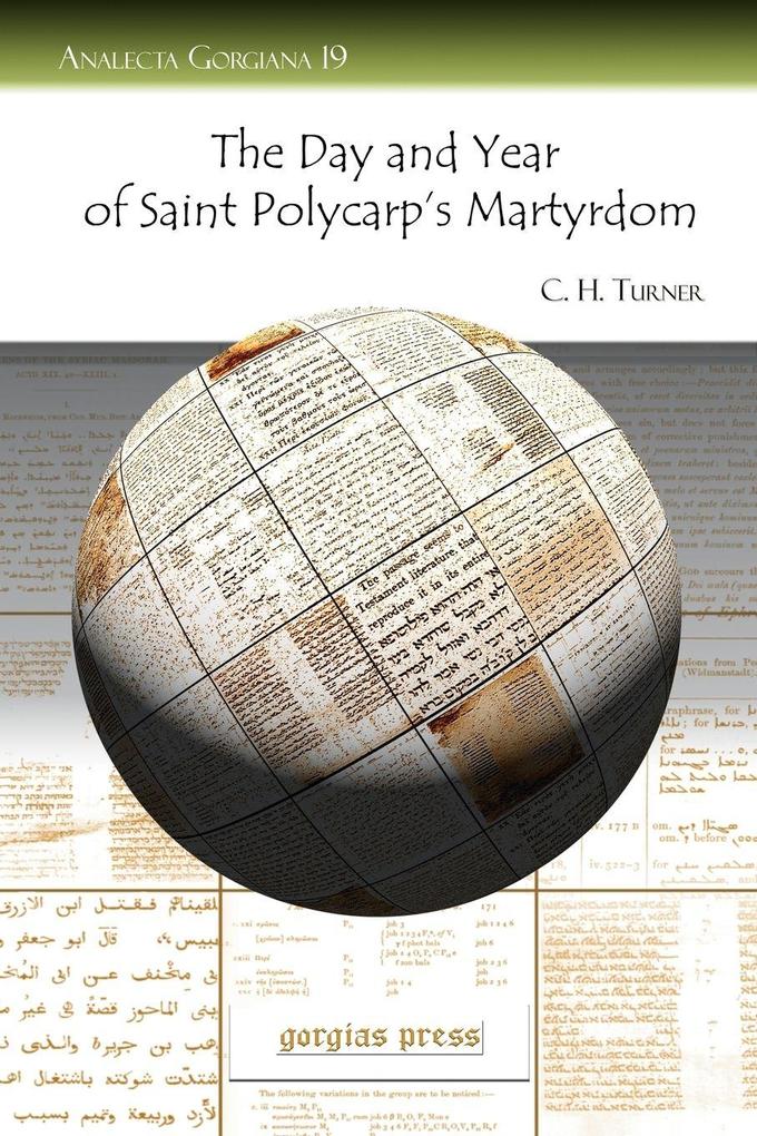 The Day and Year of Saint Polycarp's Martyrdom