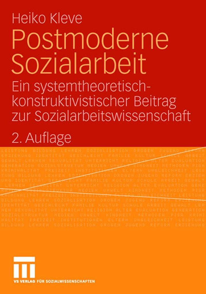 Postmoderne Sozialarbeit