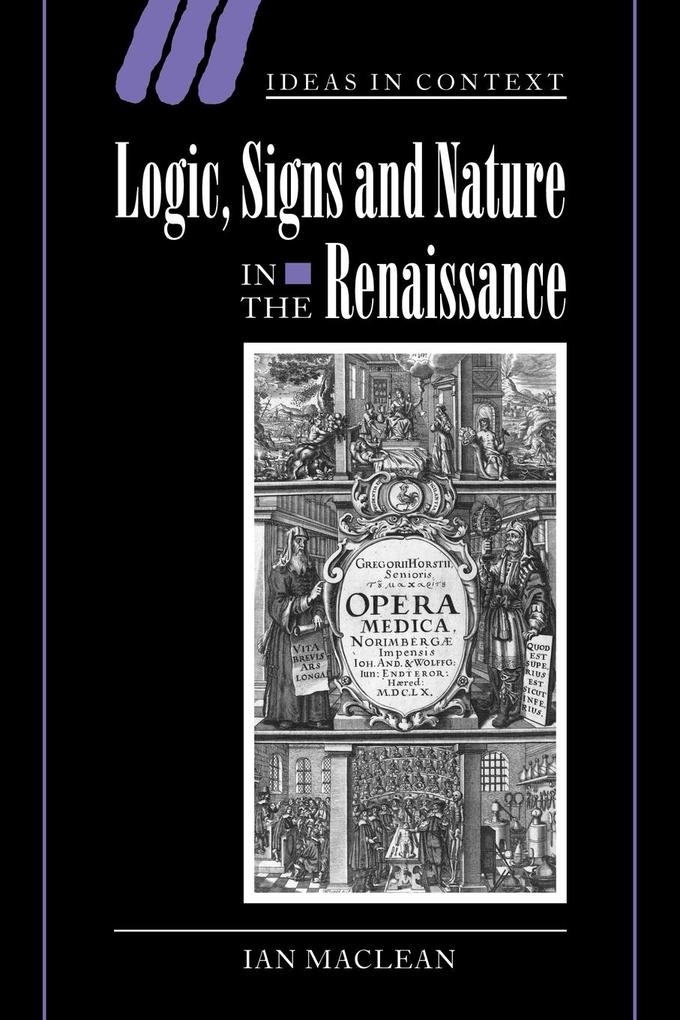 Logic Signs and Nature in the Renaissance