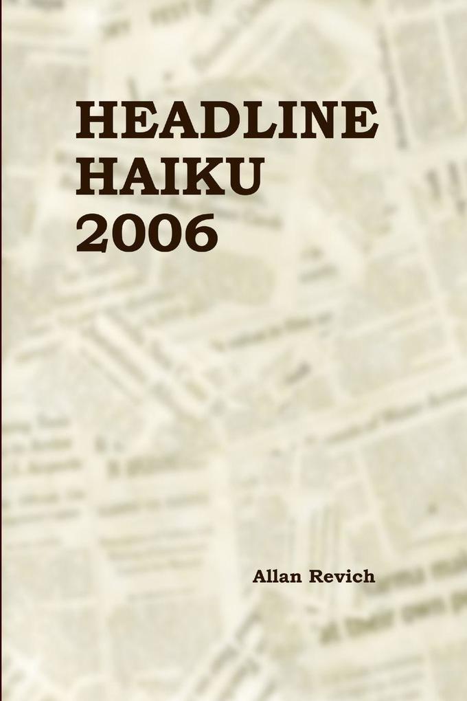 Headline Haiku 2006