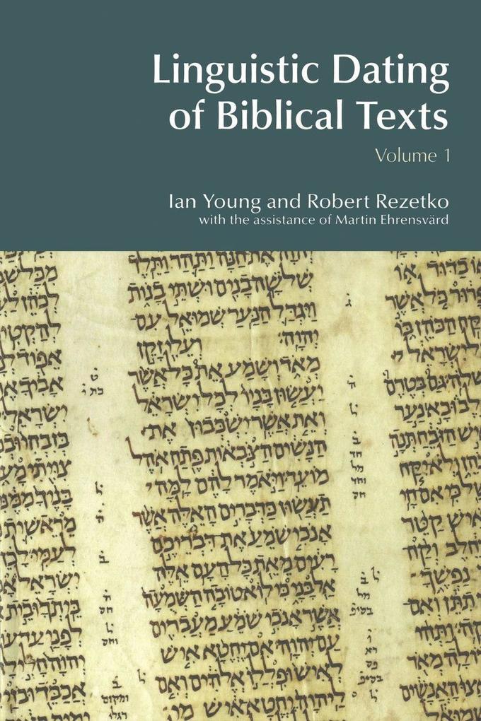 Linguistic Dating of Biblical Texts