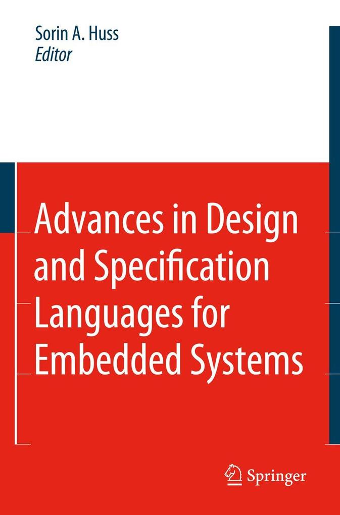 Advances in Design and Specification Languages for Embedded Systems
