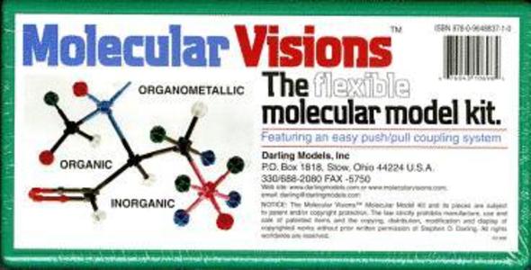 Molecular Visions (Organic Inorganic Organometallic) Molecular Model Kit #1 by Darling Models to Accompany Organic Chemistry - Darling Models