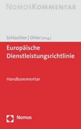 Europäische Dienstleistungsrichtlinie Kommentar