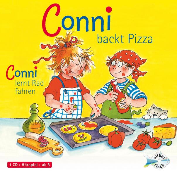 Conni backt Pizza / Conni lernt Rad Fahren