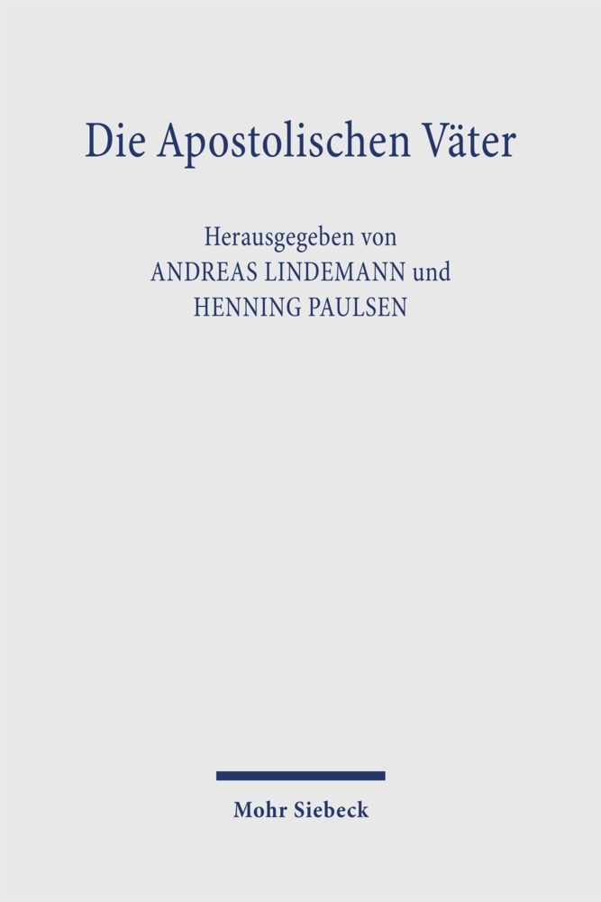 Die Apostolischen Väter Andreas Lindemann - Bild 4