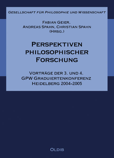 Perspektiven philosophischer Forschung