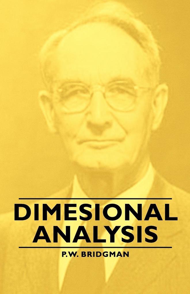 Dimesional Analysis