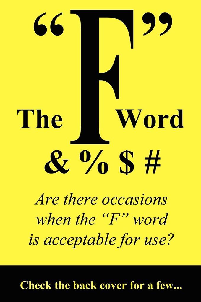 The 'F' Word