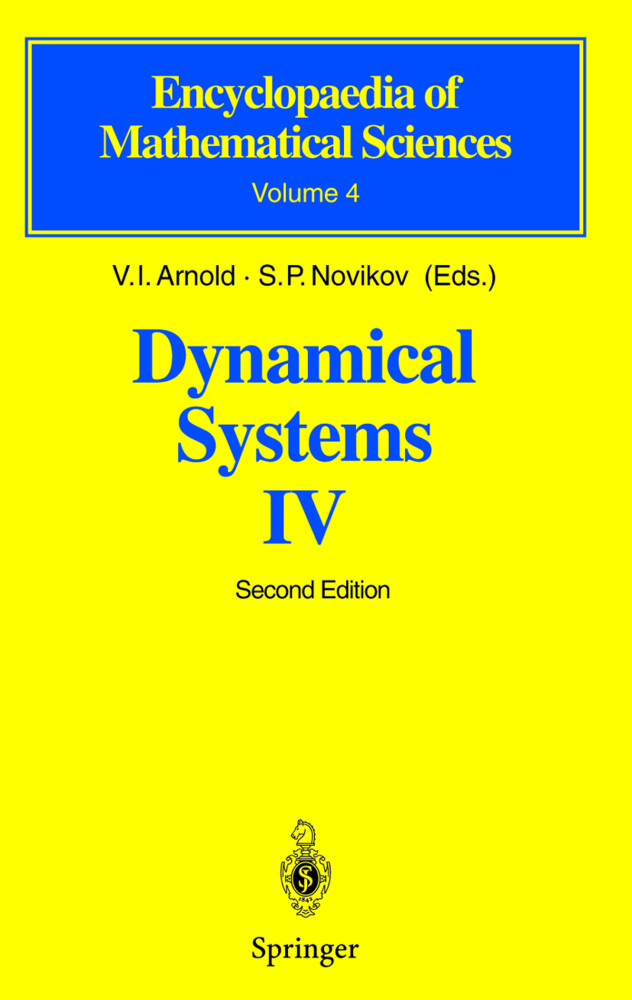Dynamical Systems IV - V.I. Arnold/ S.P. Novikov/ B.A. Dubrovin/ A.B. Givental'/ A.A. Kirillov