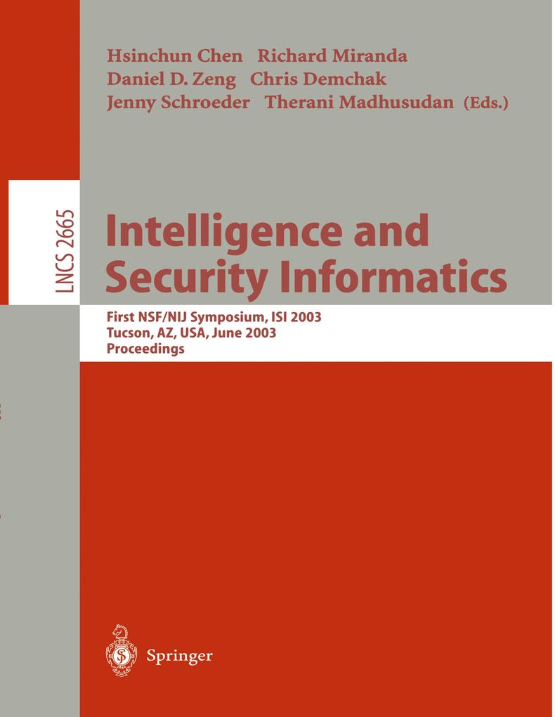 Intelligence and Security Informatics