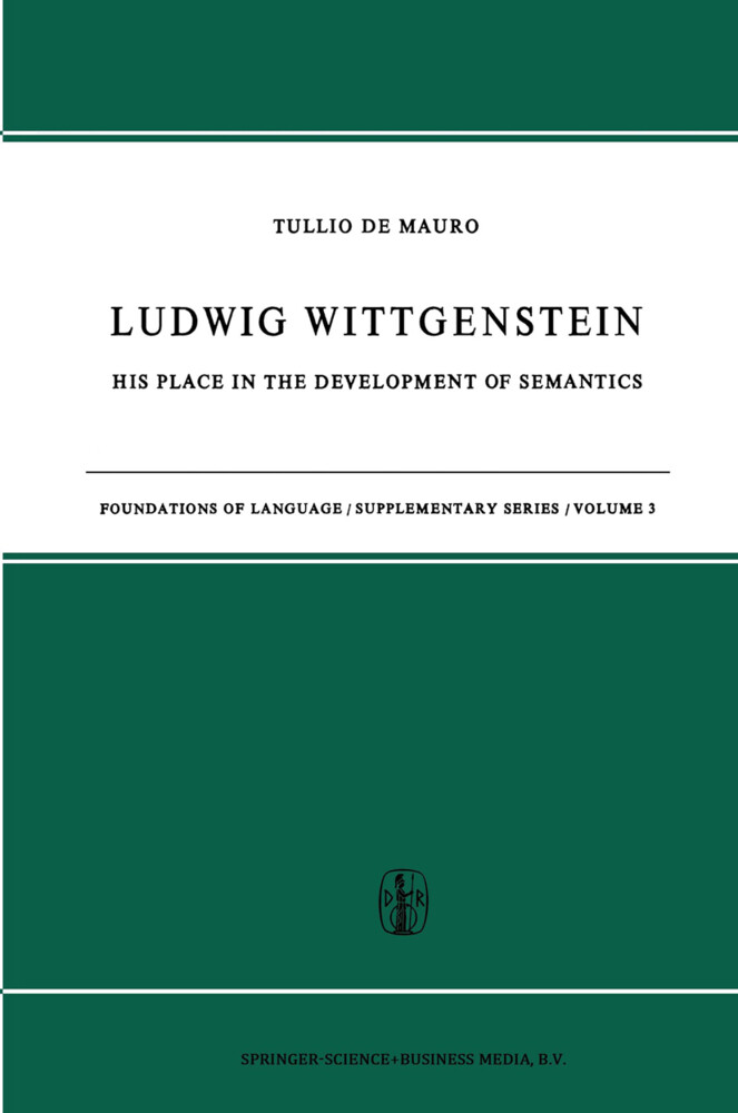 Ludwig Wittgenstein - T. De Mauro/ T. de Mauro