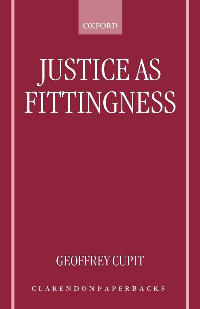 Justice as Fittingness