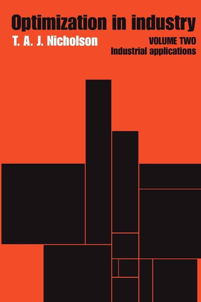 Optimization in Industry