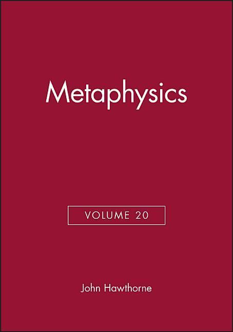 Metaphysics Volume 20