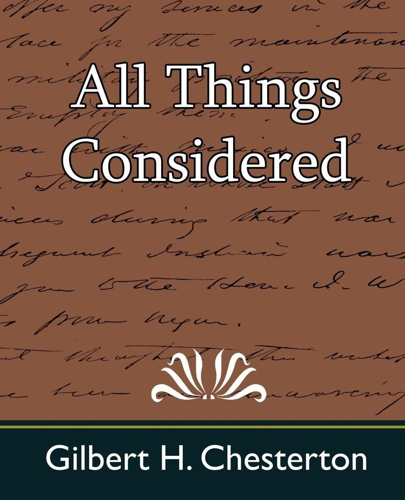 All Things Considered