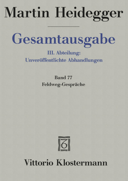 Klostermann Vittorio Gmbh Feldweg-Gespräche (1944/45)
