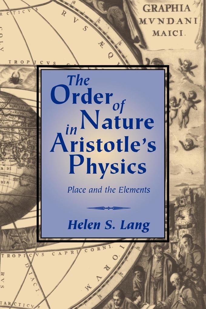The Order of Nature in Aristotle‘s Physics