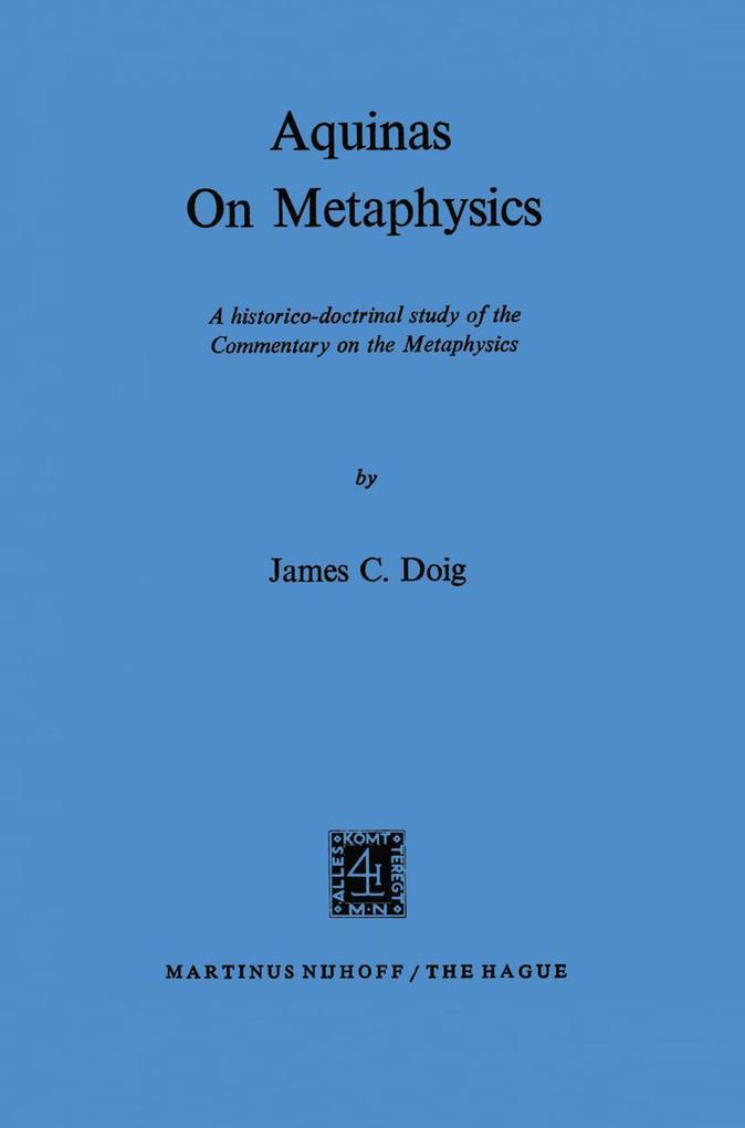 Aquinas on Metaphysics
