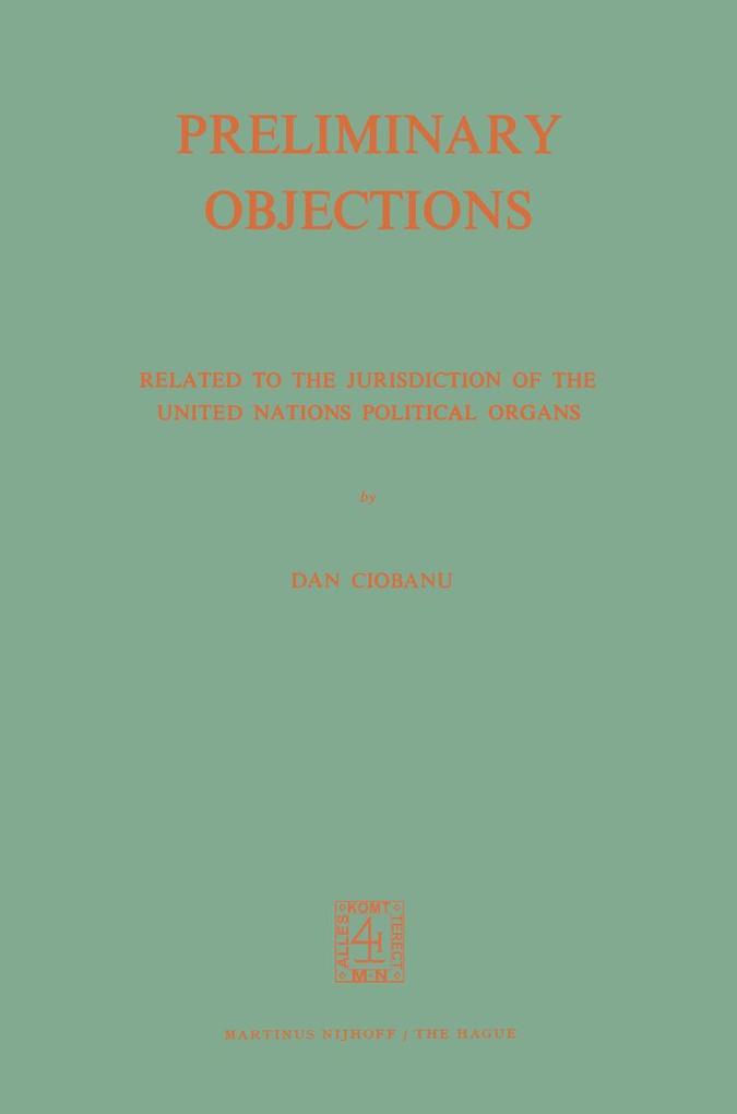 Preliminary Objections