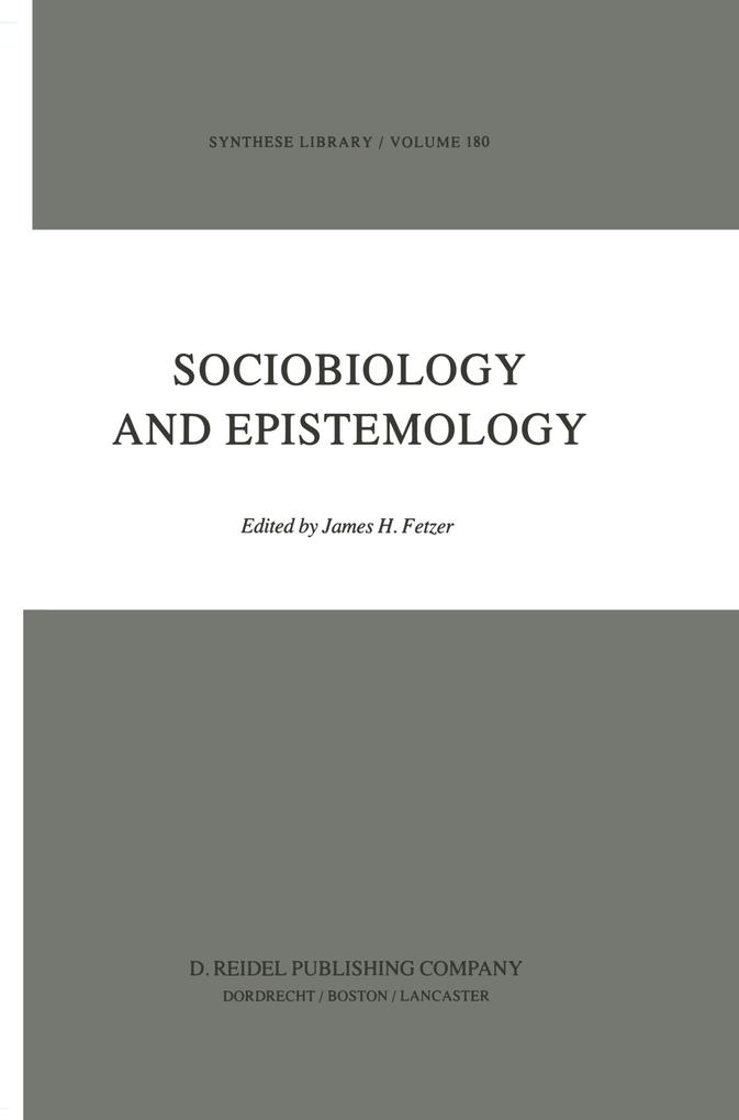 Sociobiology and Epistemology