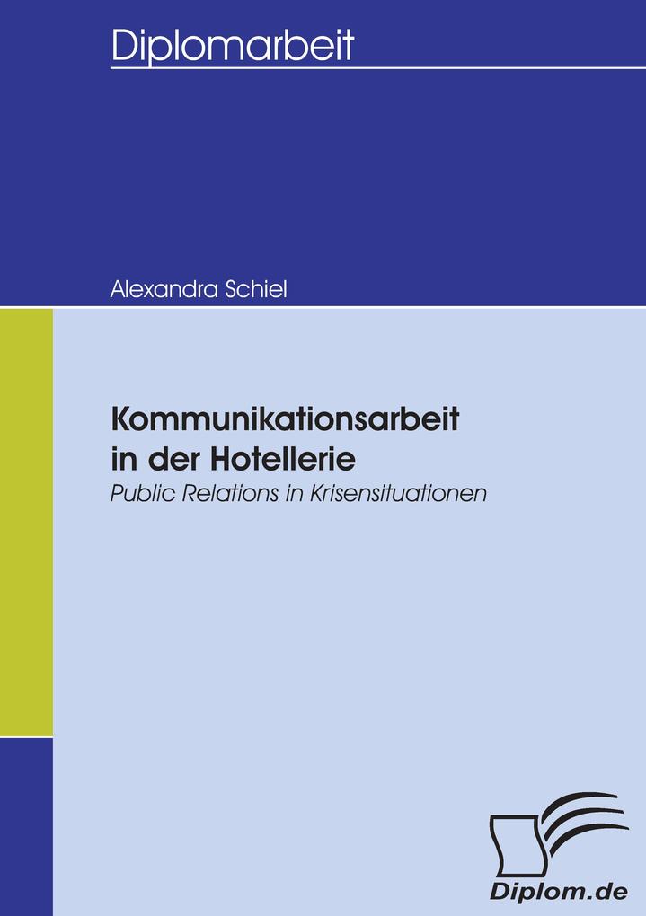 Kommunikationsarbeit in der Hotellerie