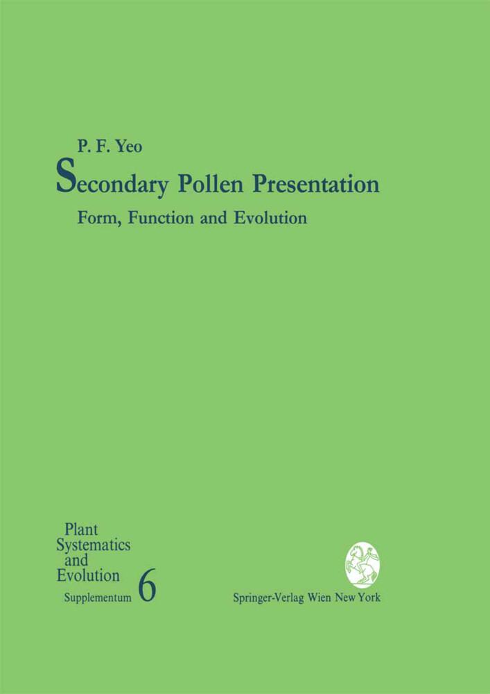 Secondary Pollen Presentation - P. F. Yeo/ Peter F. Yeo