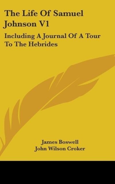 The Life Of Samuel Johnson V1 - James Boswell
