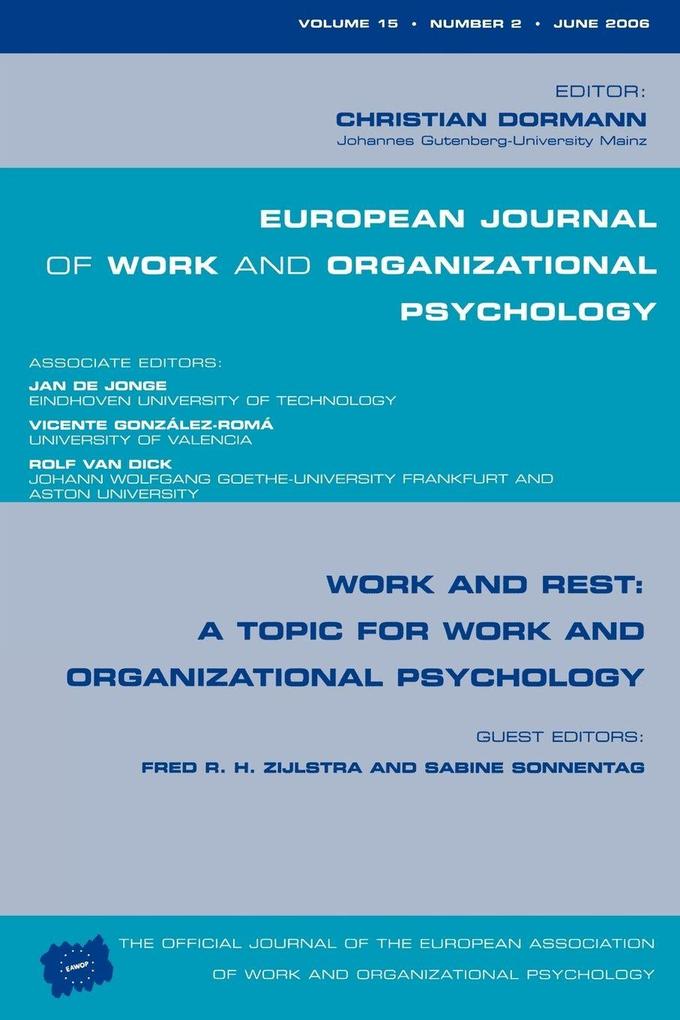 Work and Rest