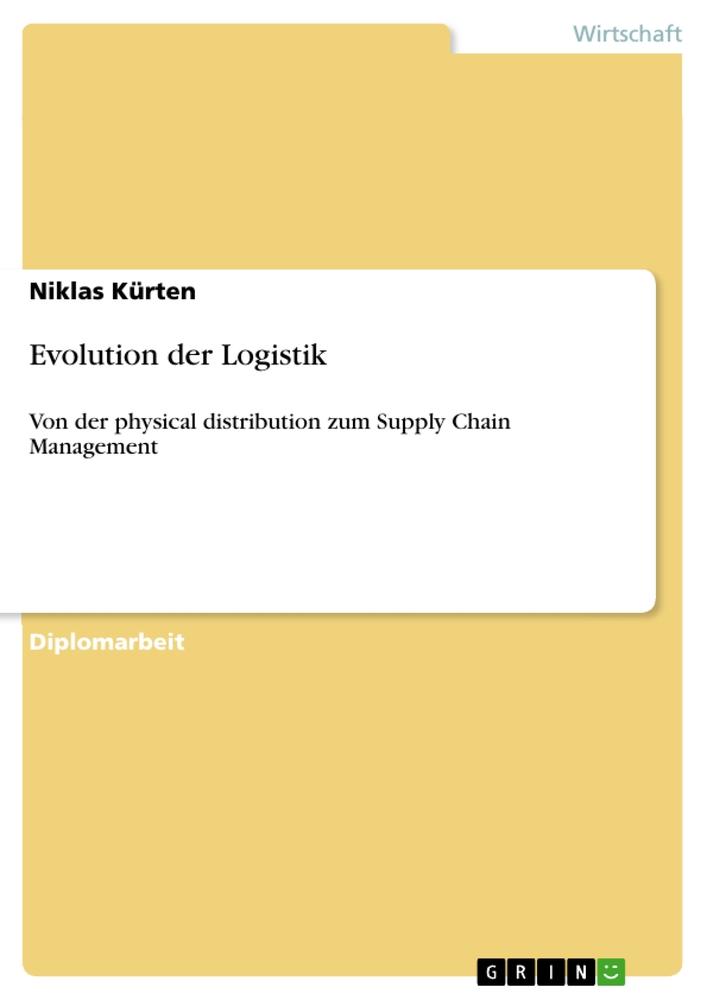 Evolution der Logistik - Niklas Kürten